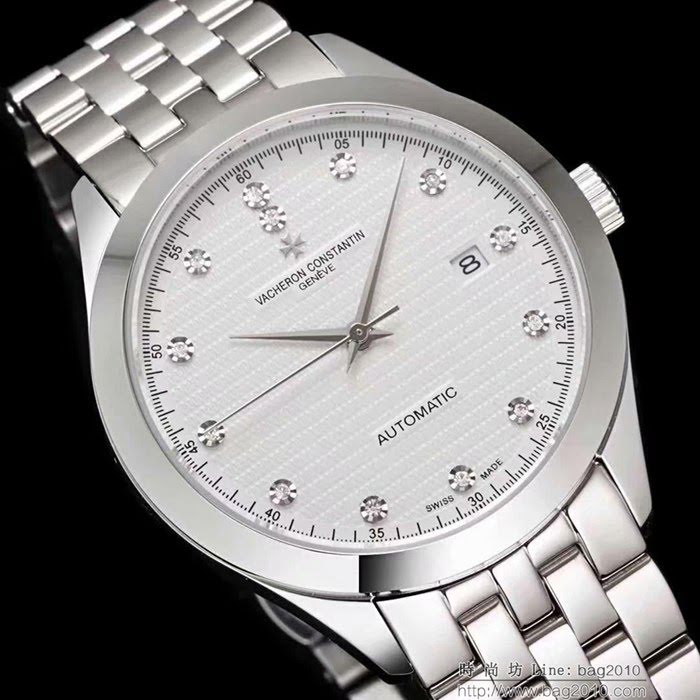 江詩丹頓 Vacheron Constantin 全自動8215機械機芯 316精鋼錶帶  超強防水功能 商務休閒 男士腕表  wssb4876